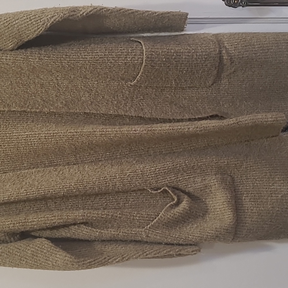 Express Green Duster Cardigan - Picture 2 of 6